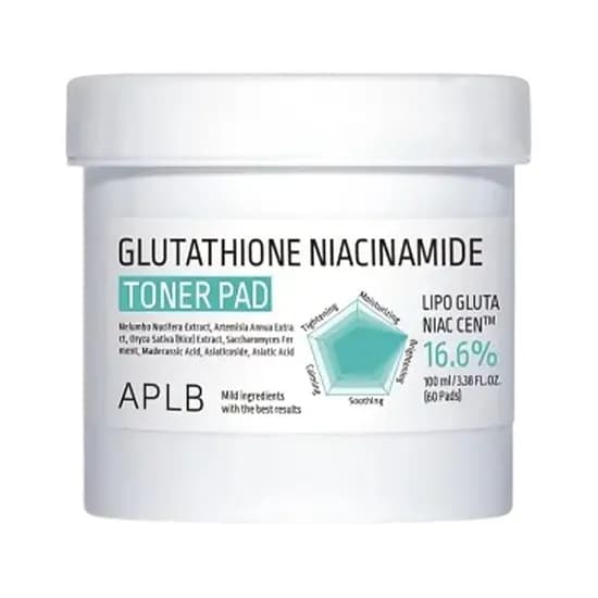 Pads Aplb Glutathione Niacimide Toner 60 Piezas