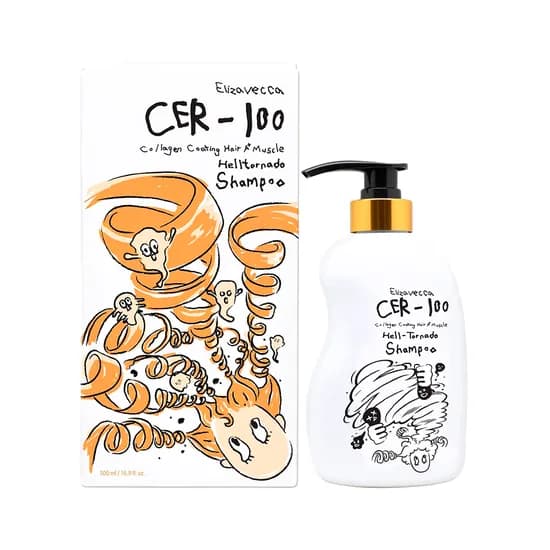 Shampoo Elizavecca CER-100 Collagen Coating Hell Tornado - 500ML