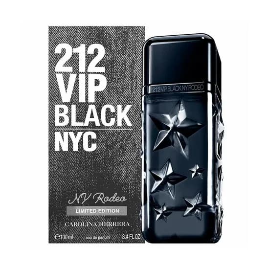 Perfume Carolina Herrera 212 Vip Black NY Rodeo - Eau de Parfum - Masculino - 100ML