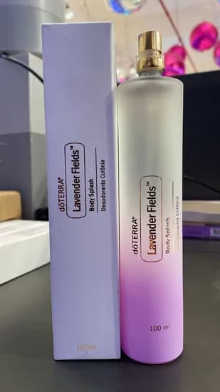 Doterra Cosmeticos Lavender Fields Body Splash 100 ML Vidrio Blanco