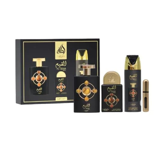Lattafa Al Qiam Gold Giftset 3PCS