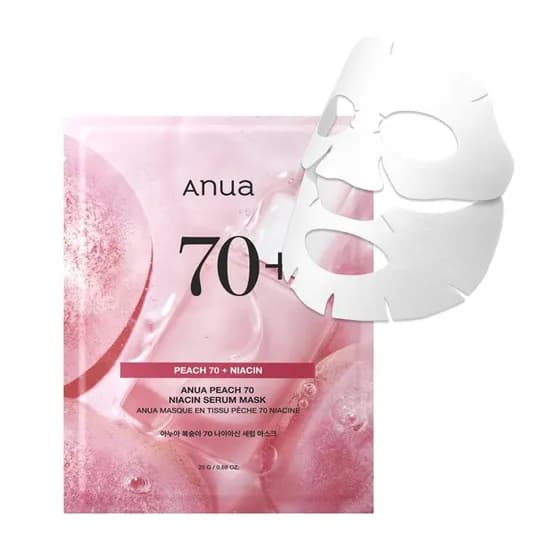 Anua Peach Niacin Serum Mask 25G (1PC)