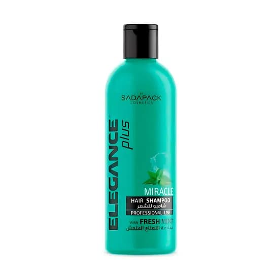 Elegance Shampoo Plus Miracle Fresh Mint - 500ML