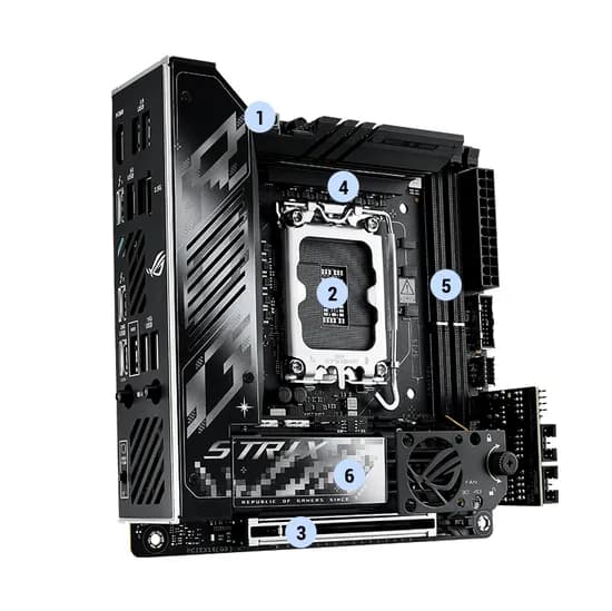 Placa Mãe Asus Strix Z890-I Gaming Wifi DDR5/HDMI/DP