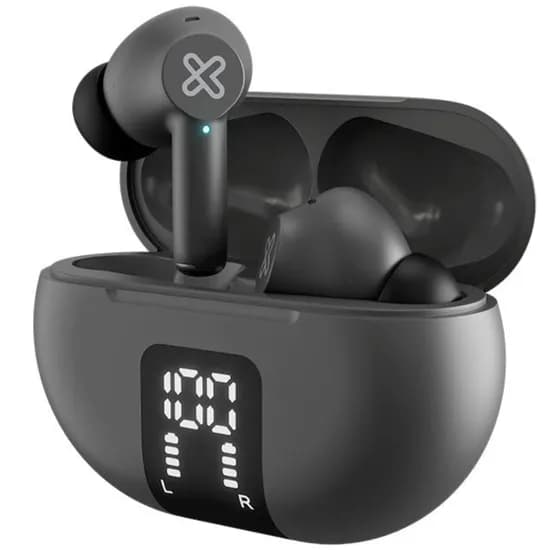 Fone de Ouvido Klip Xtreme Edgebuds KTE-755GR Bluetooth Anc - Gray