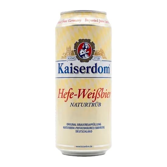 Cerveja Kaiserdom 0.0% Hefe-Weibbier Lata 500ML