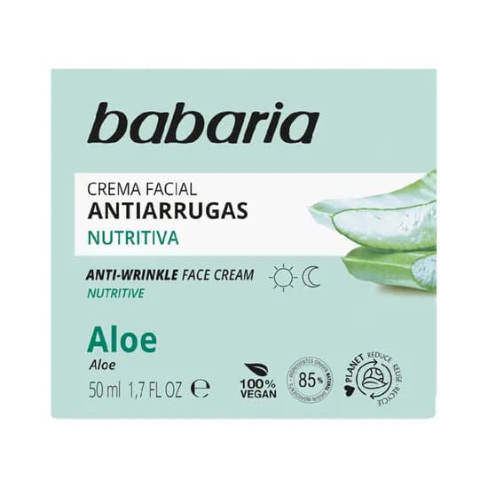 Crema Facial Babaria Anti-Arrugas Aloe 50ML