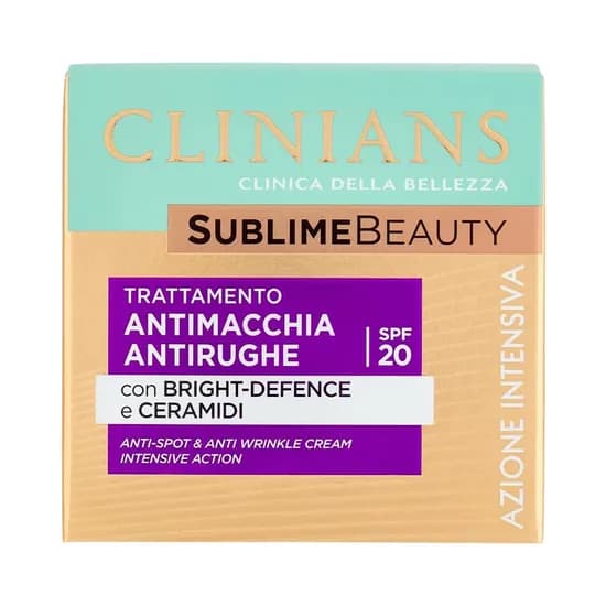 Crema Clinians Antimacchia Antirughe Bright-Defence e Ceramidi 50ML