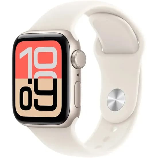 Apple Watch Se 3 44MM GPS + Celular MEPF4LW/A Aluminum Starlight/Sport Band Starlight M/L