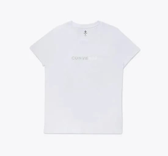 Remera Converse All Star White Fem