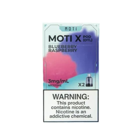 Vaper Moti X Mini 4ML Blueberry Raspberry 3MG