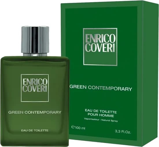 Perfume Enrico Coveri Green Contemporary Edt 100ML - Masculino