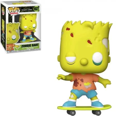 Funko Pop The Simpsons Tree House Of Horror Bart Zombie 1027