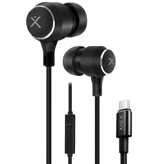 Fone de Ouvido Xaea MODX-045 Thunder-C - USB-C - com Microfone - Preto
