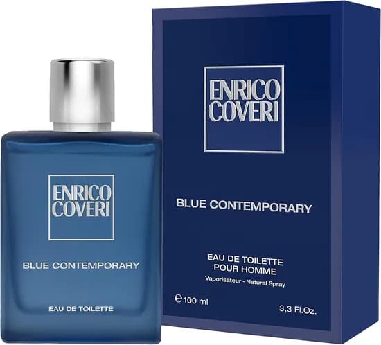 Perfume Enrico Coveri Blue Contemporary Edt 100ML - Masculino