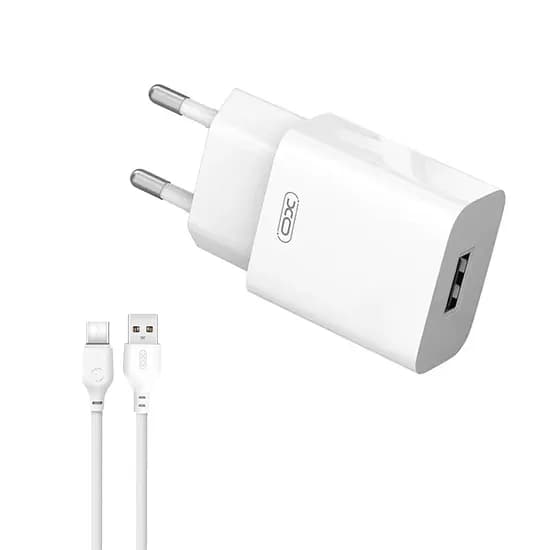 Carregador Xo XO-L99 com Cabo USB - Tipo-C / Bivolt