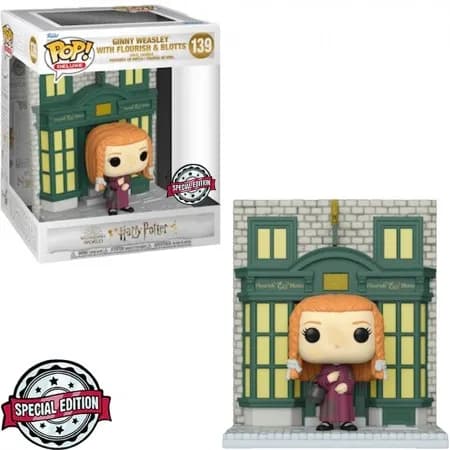 Funko Pop Harry Potter *Deluxe* Ginny Weasley W/Flourish Blotts 139