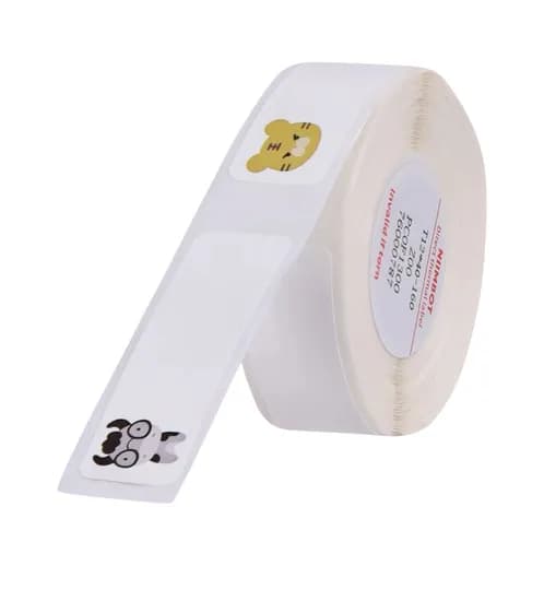 Imp. Niimbot Etiqueta Termica D11 T12*40MM - 160 Zoo Branca