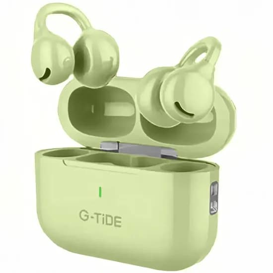Fone de Ouvido Sem Fio G-Tide Clip-On com Bluetooth - Verde