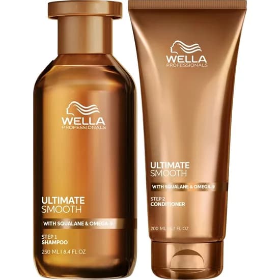 Kit Wella Professionals Ultimate Smooth Shampoo 250ML + Condicionador 200ML