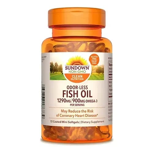 Suplemento Sundown Ômega 3 Fish Oil 1290MG