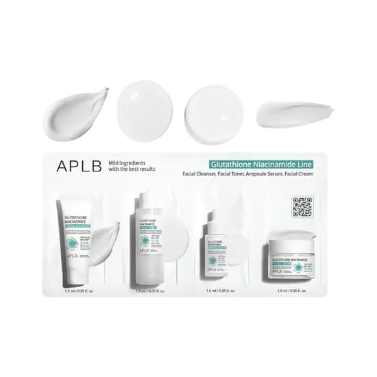 Set de Cosméticos Aplb Glutathione Niacinamide Skin 4 Piezas