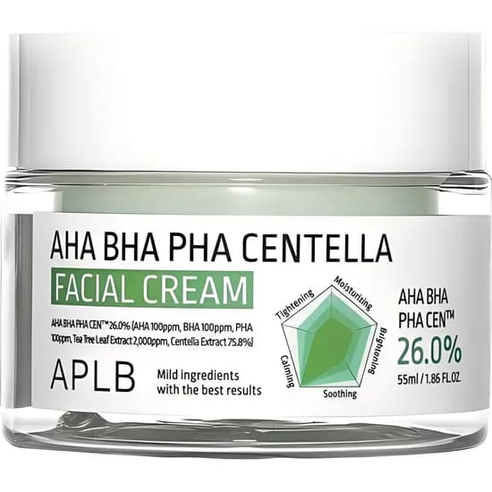Creme Facial Aplb Aha Bha Pha Centella 26,0% - 55ML