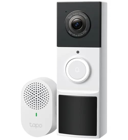 TP-Link Tapo D210 Campainha de Video A Bateria IP65 3MP