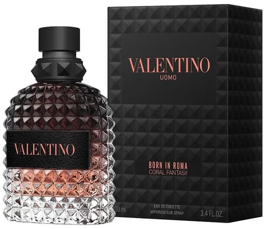 Perfume Valentino Uomo Born In Roma Coral Fantasy Edt 100ML - Masculino