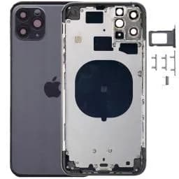Chasis iPhone 11 Pro-Max Preto (Completo)