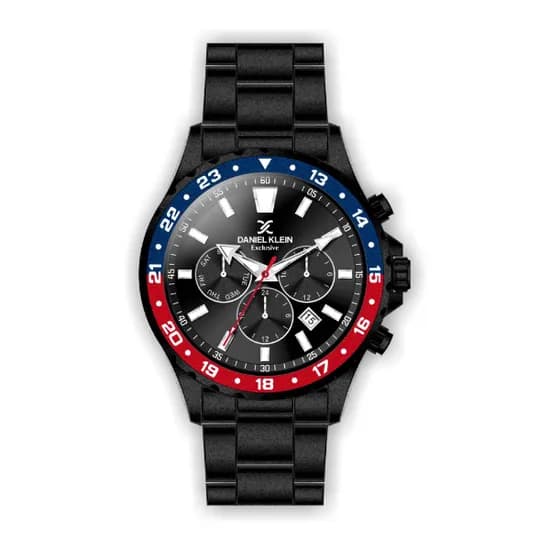 Relógio Analógico Masculino Daniel Klein Exclusive DK.1.12333-4 - Preto