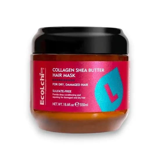 Máscara Capilar Ecolchi Collagen Shea Butter 550ML