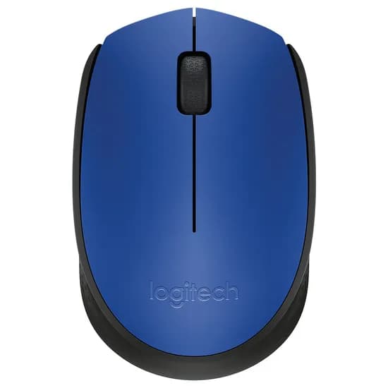Mouse Logitech M170 - Sem Fio - 1000 Dpi - 3 Botões - Azul