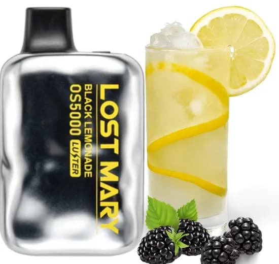 Lost Mary 5K Os Black Lemonade