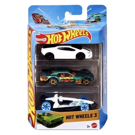 Hot Wheels 3 Pack K5904975D Mix 5611