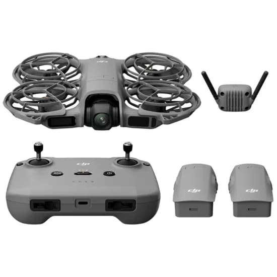Drone Dji Neo 2 FLY More Combo - 4K - com Controle - GPS - Cinza
