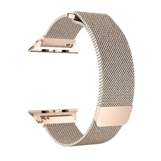Pulseira Estilo Milanês 4LIFE para Apple Watch 42/44MM - Rosa Ouro