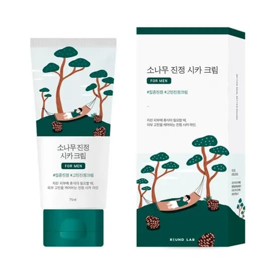 Creme Facial Round Lab Calming Cica Cream For Men 75ML