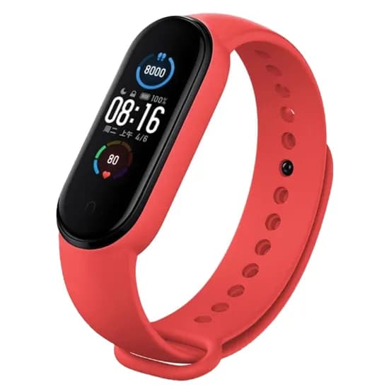 Relogio Smartwatch Smart Band 8 M8 com Bluetooth - Vermelho