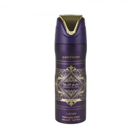 Spray Corporal Perfumado Lattafa Badee Al Oud Amethyst Unissex 200ML