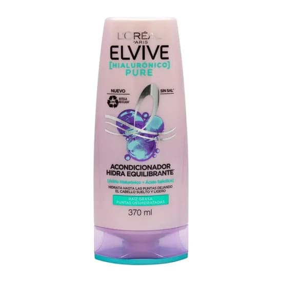 Condicionador Loreal Elvive Ácido Hialurônico 370ML