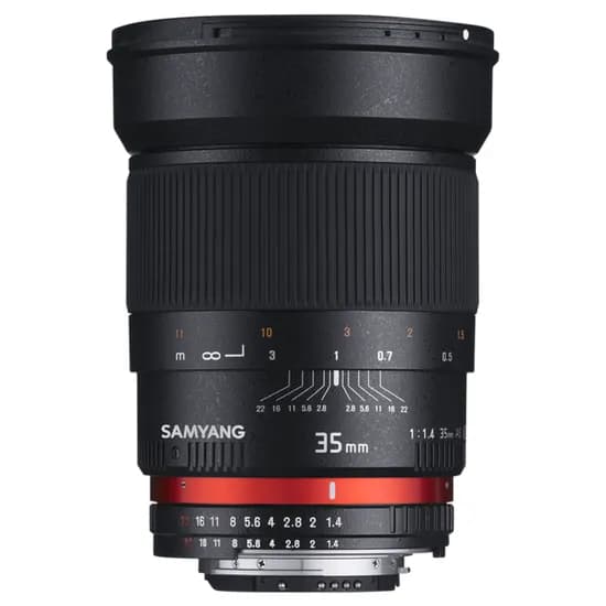 Lente Samyang Fuji MF DSLR 35MM F1.4 X-Mount FF