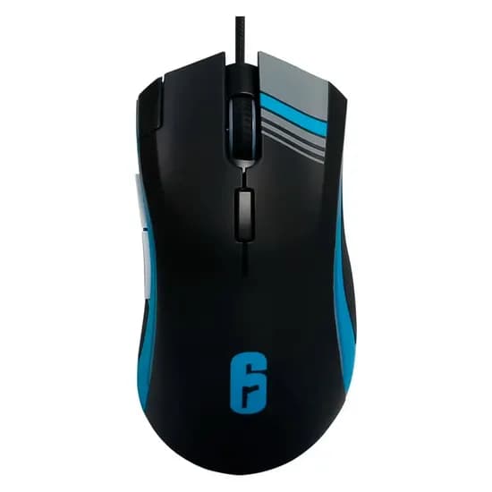 Mouse Gamer Checkpoint MX-200 R6-MS-1000 1000 Dpi com Fio RGB - Preto