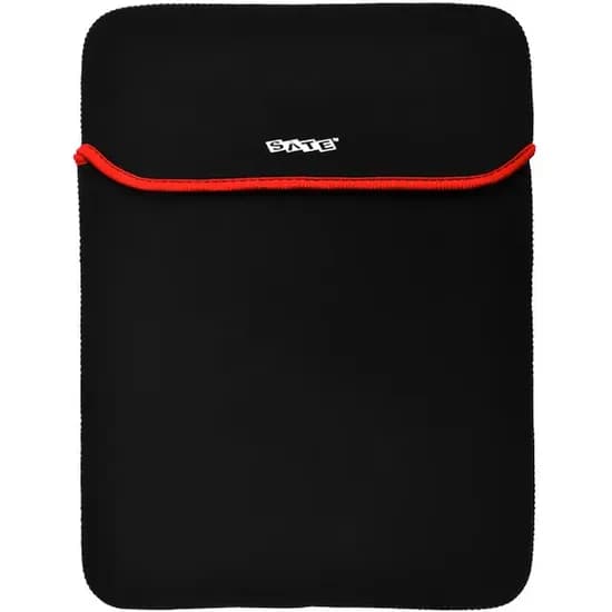 Capa para Computador Portátil de 15.6" Satellite A-KP12 - Preta/Vermelha
