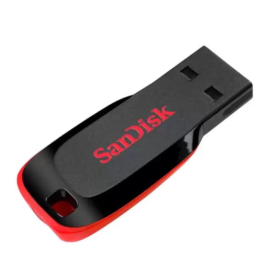 Pendrive Sandisk Cruzer Blade 64GB USB 2.0 - SDCZ50-064G-B35