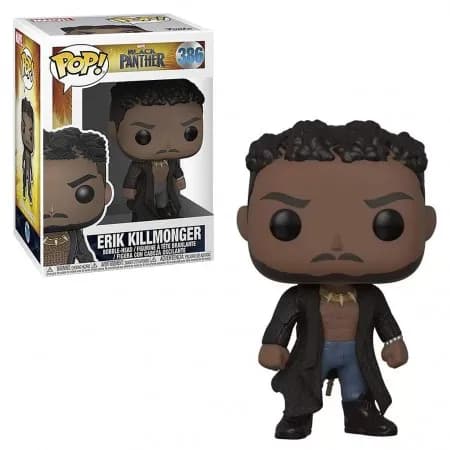 Funko Pop Black Phanter Black Erik Killmonger 386