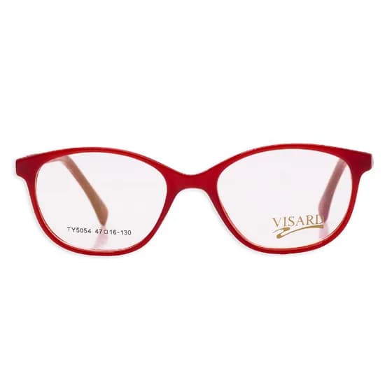 Armação para Óculos de Grau RX Visard TY5054 47-16-130 C2 - Vermelho