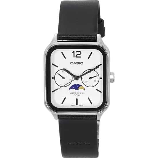 Relógio Casio MTP-M305L-7AVDF Analógico Masculino - Prata/Preto