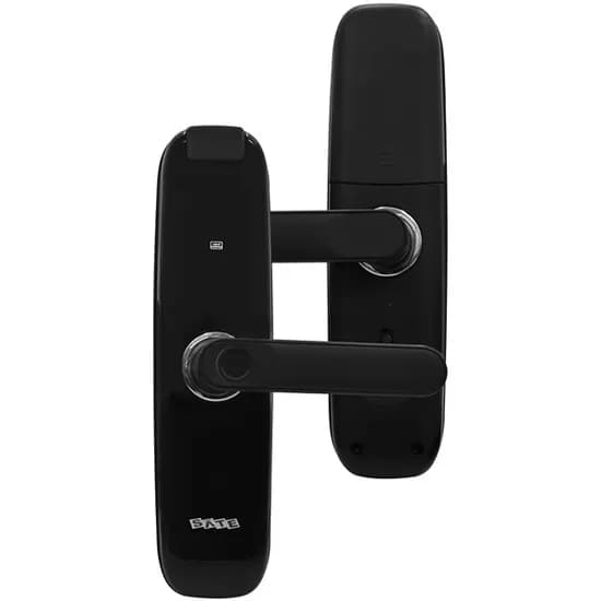 Fechadura Eletrônica para Porta Satellite SL-71 - Preta