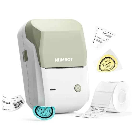 Impressora Térmica Portátil de Etiquetas Niimbot B1 - Verde